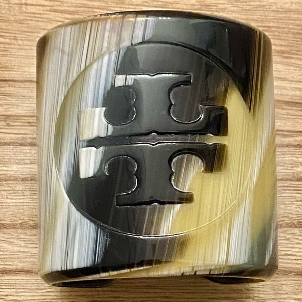 Tory Burch Multicolor Logo Cuff Bracelet